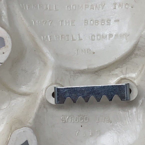 1977 Raggedy Andy Wall Art Hanging Bobbs-Merrill Company plastic 12" x 8" - Picture 9 of 12